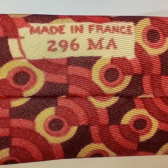 VINTAGE HERMES 296 MA SILK TIE - Picture 3 of 6